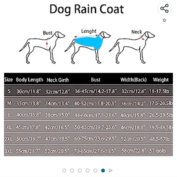 Yellow Zooland Dog Raincoat - Picture 5 of 9